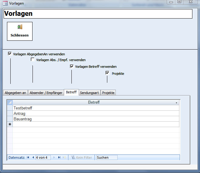 Postbuch Plus - Posteingangsbuch, Postausgangsbuch f�r Verwaltungen, �mter und Beh�rden - Vorlagen-